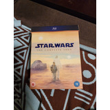 Blu ray Box Star Wars A Saga Completa 9 Discos Digistak Azul