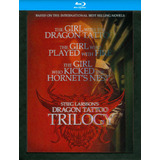 Blu ray Box Trilogia Dragon Tattoo Original Lacrado