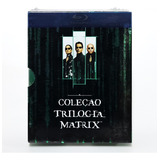 Blu Ray Coleção Trilogia Matrix Box