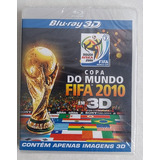 Blu-ray Copa Do Mundo Fifa 2010 Em 3d Original Novo Lacrado 