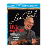 Blu ray Dvd Les Paul Live In New York Import Lacrado