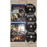 Blu ray Harry Potter E As Relíquias Da Morte 1 E 2 Original