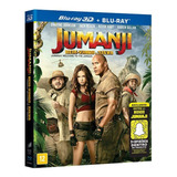 Blu-ray Jumanji: Bem Vindo À Selva 3d (semi Novo)