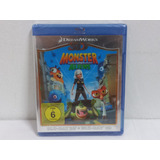 Blu-ray Monstro E Aliens 3 D (lacrado Imp. Alemanha)