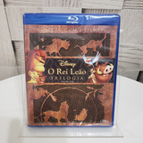 Blu ray O Rei Leão 1 2 3 Trilogia Original Lacrado