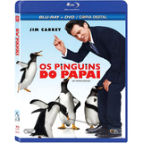 Blu ray Os Pinguins Do Papai