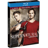 Blu ray Sobrenatural 6 Temporada Supernatural 6 Lacrado