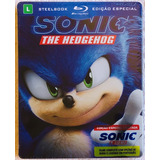 Blu ray Steelbook Lacrado Sonic O