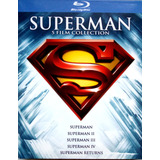 Blu ray Superman Coleção Com 5 Filmes Dub Leg Lacrado