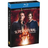 Blu ray Supernatural 5 Quinta Temporada dublado lacrado