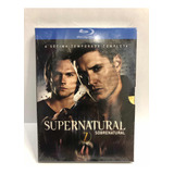 Blu ray Supernatural 7a Temporada Completa Sobrenatural Novo