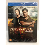 Blu ray Supernatural 8a Temporada Sobrenatural Novo