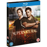 Blu ray Supernatural A 8 Temporada Dublado Lacrado