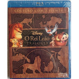 Blu ray Trilogia O Rei Leão 1 2 3 Coleção Original Lacrado