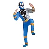 Blue Power Ranger Costume For Kids Official Power Rangers Dino Fury Outfit With Mask Child Size Medium 7 8 