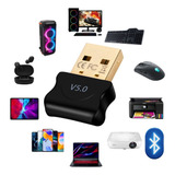 Bluetooth 5 0 Receptor Adaptador Usb Plug And Play Note Pc