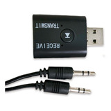 Bluetooth 5 0 Receptor De Áudio Transmissor 3 Em 1 Usb
