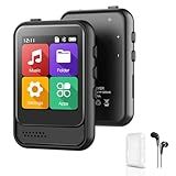 Bluetooth MP3 Player Portátil Music Player Com Radio FM Gravador De Voz EBook Digital Audio Player Com 16 GB De Memória Interna Suporte TF Card De Até 128 GB
