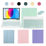 Bluetooth Teclado Para iPad Pro12 9 2020 2018 Com Capa mouse
