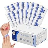 BLUETOP Toalhetes Removedores De Esmalte Em Gel 200 Unidades Removedor De Esmalte Em Gel Envoltórios De Unhas Removedor De Esmalte Em Gel Acetona Removedor De Unhas Embebendo Almofadas Toalhetes De Acetona Para Uso Doméstico Em Salão De Beleza