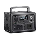 BLUETTI EB3A Gerador De Energia Solar- Bateria LiFePO4 De 268Wh Com 1 Tomada CA De 120V - 600W -Pico De 1200W-- Recarregue De 0 A 80- Em 30 Min- Gerador Solar Para Camping Ao Ar Livre