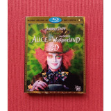 Bluray: Alice In Wonderland 3d - Disney - 4 Discos, Seminovo