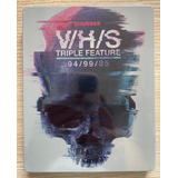 Bluray Steelbook Vhs Triple Feature 3 Filmes Lacrado