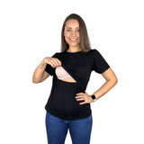 Blusa Amamentação Cores Premium Camiseta Blusinha