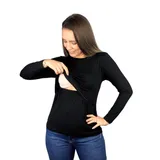 Blusa Amamentacao Manga Longa
