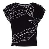 Blusa Ampla Manga Curta