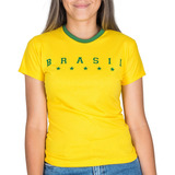 Blusa Baby Look Do Brasil Feminina