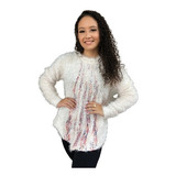 Blusa Básica Feminina Lã Trico Tricot Gola Alta 5 Cores