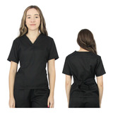 Blusa Bata Fem Uniforme Acinturado Scrub Pijama Cirúrgico