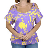 Blusa Blusinha Florida Ciganinha
