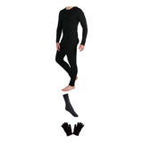 Blusa Calça Segunda Pele Térmica Meia Luva Ski Snowboard
