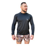 Blusa Camisa Fresca Leve Protege Sol Uvb Uva Fps 50
