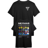 Blusa Camisa Infantil Neymar Futebol Coleção Fotos Esporte