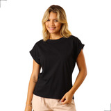 Blusa Camiseta Regata Tee Muscle Feminina Básica Em Algodão