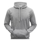 Blusa Casaco Moletom Liso Masculino E Feminino Canguru