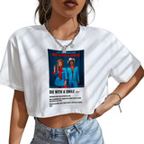 Blusa Cropped Feminino Bruno Mars Die With A Smile Lady Gaga