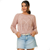 Blusa Cropped Tricot Sueter