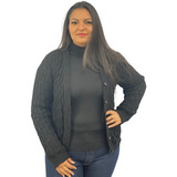 Blusa De Frio Cardigan Casaco Feminino