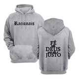 Blusa De Frio Estampado Moletom Com Capuz Adulto E Infantil