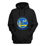Blusa De Frio Moletom Basquete Do Golden State Warrios Preta