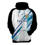 Blusa De Frio Personalizada Real Madrid Clube Europa 01
