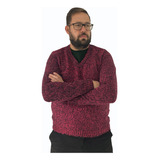 Blusa De Frio Suéter Masculino Lã Tricot Malha Grossa Casual