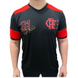 Blusa Do Flamengo Masculina Shout Rubro negro Oficial Camisa