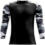 Blusa Dry Fit Camisa Térmica Camiseta Manga Longa Masculino Feminino Rash Guard Proteção UV  50 Camuflada Exército Bope Caveira Polícia  XGG  PRETO   BOPE 