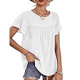 Blusa Feminina Malha Feel Soft Gola Redonda Bordada em Pedrarias Manga  Curta Estilo Casual Chic - Juliana - Rosas Kamal - Moda Evangélica, Casual  e Plus Size