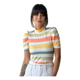 Blusa Feminina Gola Alta